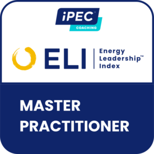 Badge showcasing iPEC Coaching recognizing an ELI: Energy Leadership Index Master Practitioner